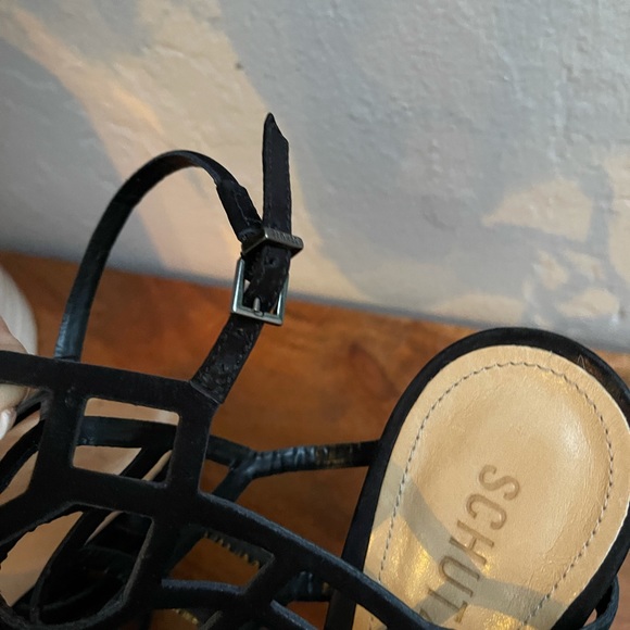 Schutz Jaden Heel in Black - Picture 9 of 9